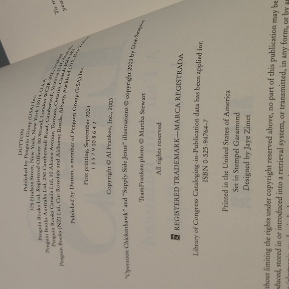 Al Franken - Lies: And the Lying Liars Who Tell Them (Book) - Picture 9 of 10